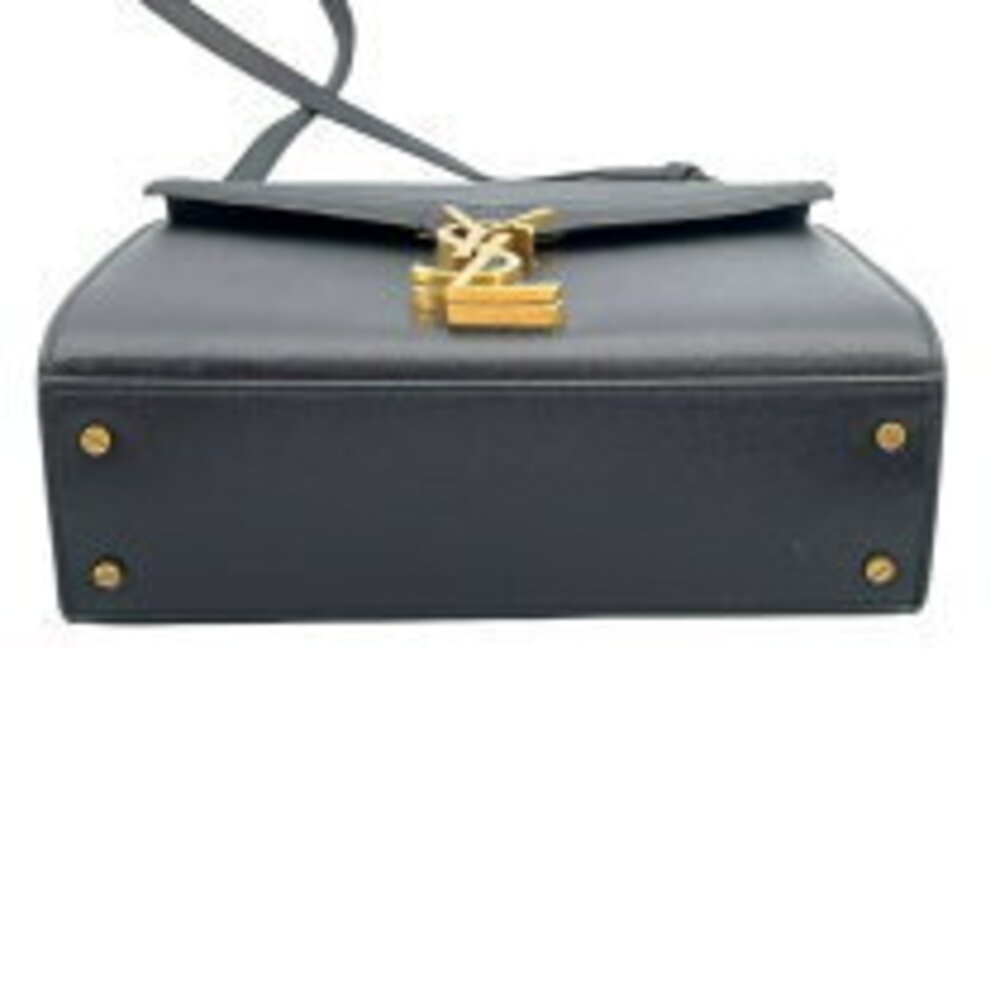 Saint Laurent bag black handbag caviar shoulder hardware Cassandra Top - Picture 9 of 11